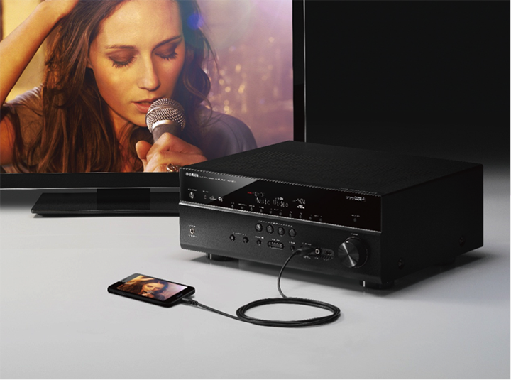 新款上市：RX-V677，万利7.2声道数码家庭影院收音扩音机 