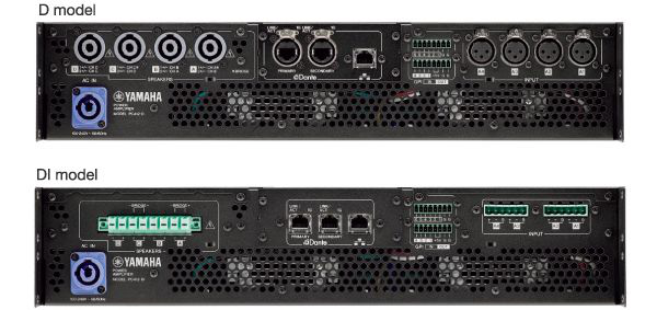 新型网络功放PC系列D/DI型号：通过集成强大的矩阵功能和Dante连接方式，提供高灵活性和可扩展性
